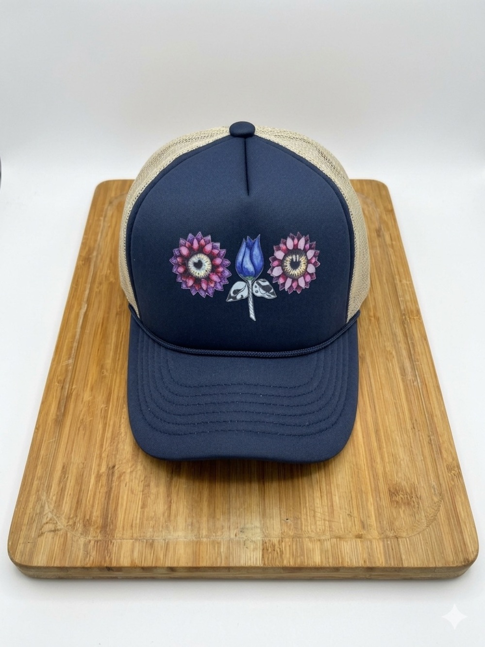 Flower Eye Trucker Hat